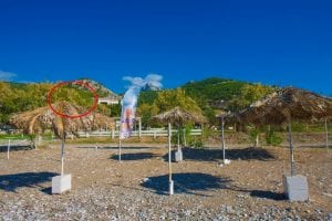 Corinth beachfront building land