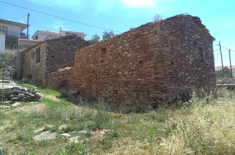 Evia Koskina land and derelict outbuildings
